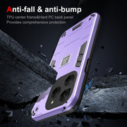 For Tecno Spark 20 Pro 2 in 1 Shockproof Phone Case(Purple)