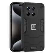 For Tecno Spark 20 Pro+ 2 in 1 Shockproof Phone Case(Black)