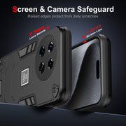 For Tecno Spark 20 Pro+ 2 in 1 Shockproof Phone Case(Black)