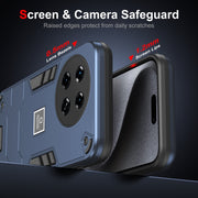 For Tecno Spark 20 Pro+ 2 in 1 Shockproof Phone Case(Blue)