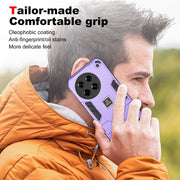For Tecno Spark 20 Pro+ 2 in 1 Shockproof Phone Case(Purple)