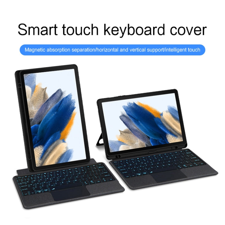 For Samsung Galaxy Tab A8 10.5inch X200 YJ-X200 Split Bluetooth Keyboard Leather Tablet Case