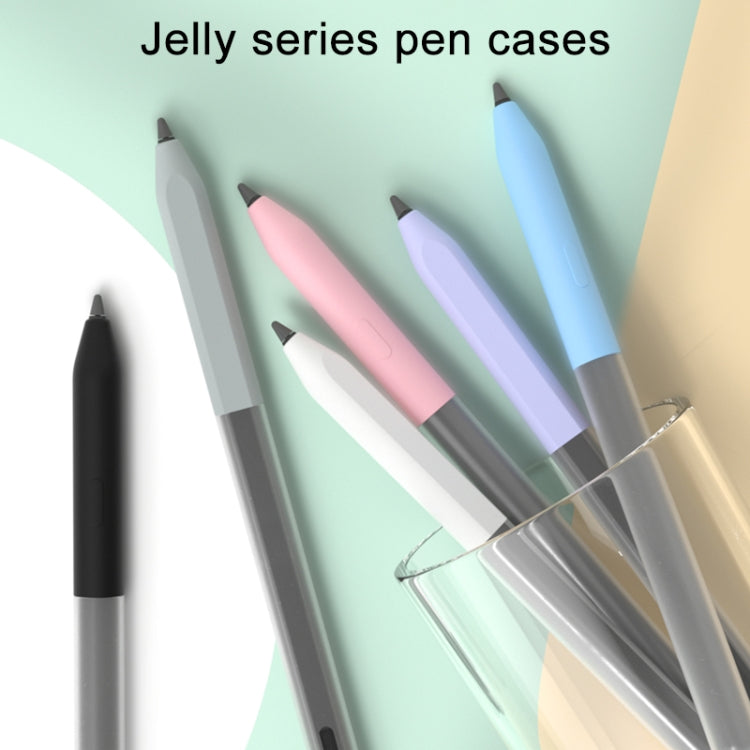 For Lenovo Xiaoxin Stylus Pen 2 Stylus Jelly Silicone Protective Cover(Sky Blue)