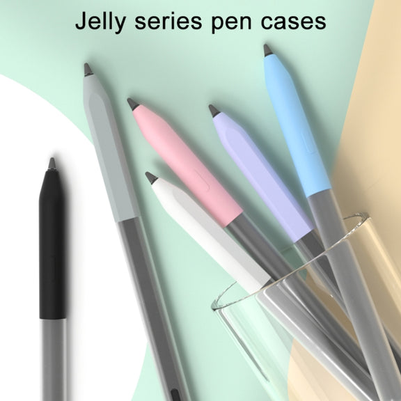 For Lenovo Xiaoxin Stylus Pen 2 Stylus Jelly Silicone Protective Cover(Sky Blue)