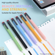 For Apple Pencil 2 Pen Clip Ultra Thin Series Stylus Pen Protective Case(Matcha Green)