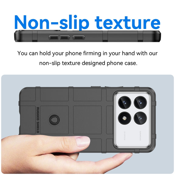 For Xiaomi Redmi K70 Full Coverage Shockproof TPU Phone Case(Black)