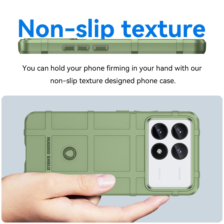 For Xiaomi Redmi K70 Full Coverage Shockproof TPU Phone Case(Green)
