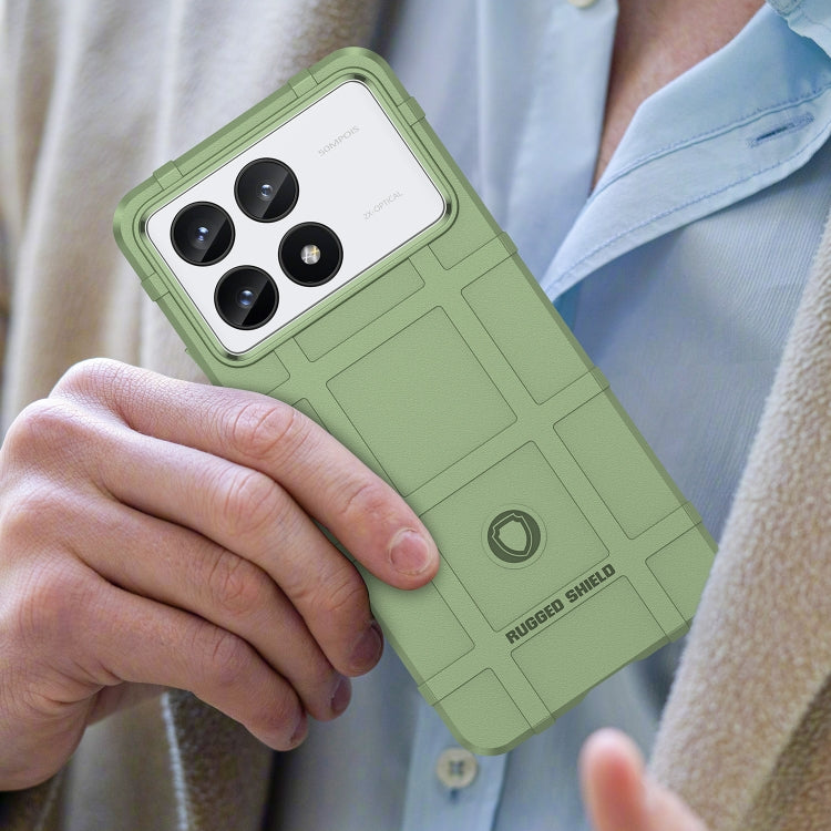 For Xiaomi Redmi K70 Full Coverage Shockproof TPU Phone Case(Green)