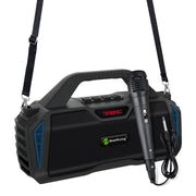 NewRixing NR6011 20W Portable Wireless Bluetooth Speaker TWS Subwoofer(Blue)