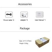 Measy W2H Nano 1080P HDMI 1.4 3D Wireless HDMI Audio Video Transmitter Receiver Extender, Transmission Distance: 30m, EU Plug