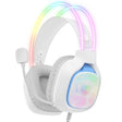 ONIKUMA X22 USB + 3.5mm Colorful Light Wired Gaming Headset with Mic, Cable length: 1.8m(White) - Multimedia Headset by ONIKUMA | Online Shopping South Africa | PMC TechLife | Buy Now Pay Later Mobicred