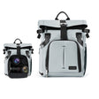 Cwatcun D95 Large Capacity Photography Backpack Shoulders Laptop Camera Bag, Size:27 x 37 x 16cm(Silver Grey) - free shipping - PMC TechLife - Order now!
