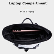 Cwatcun D95 Large Capacity Photography Backpack Shoulders Laptop Camera Bag, Size:27 x 37 x 16cm(Dark Black)