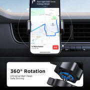 JOYROOM JR-ZS377 Car Air Vent Mobile Phone Navigation Holder(Black)