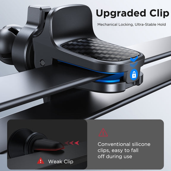 JOYROOM JR-ZS377 Car Air Vent Mobile Phone Navigation Holder(Black)
