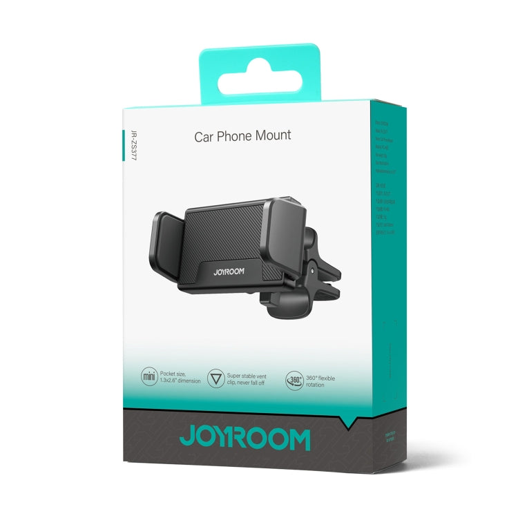 JOYROOM JR-ZS377 Car Air Vent Mobile Phone Navigation Holder(Black)