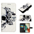 For Xiaomi Redmi Note 13 5G Global 3D Painting Horizontal Flip Leather Phone Case(Skull) - Note 13 Cases by PMC TechLife | Online Shopping South Africa | PMC TechLife | Buy Now Pay Later Mobicred