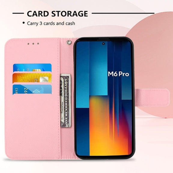 For Xiaomi Redmi Note 13 Pro 4G Global 3D Painting Horizontal Flip Leather Phone Case(Rose Butterfly)