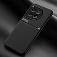 For OnePlus 12 Classic Tilt Strip Grain Magnetic Shockproof PC + TPU Phone Case(Black) - OnePlus Cases by PMC TechLife | Online Shopping South Africa | PMC TechLife