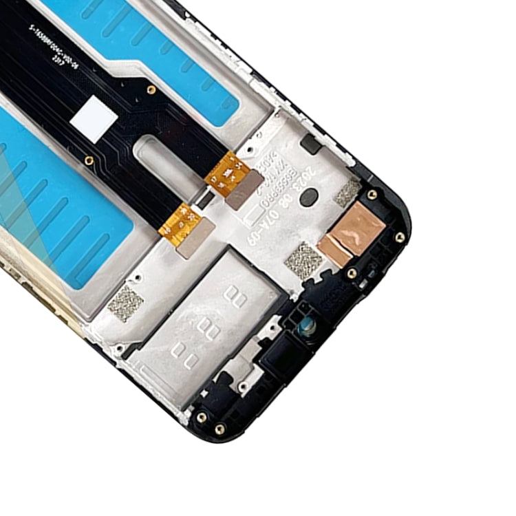 For ZTE Blade A73 4G 7060 LCD Screen Digitizer Full Assembly with Frame