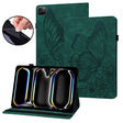 For iPad Pro 11 2024 Big Butterfly Embossed Leather Tablet Case(Green) - free shipping - PMC TechLife - Order now!