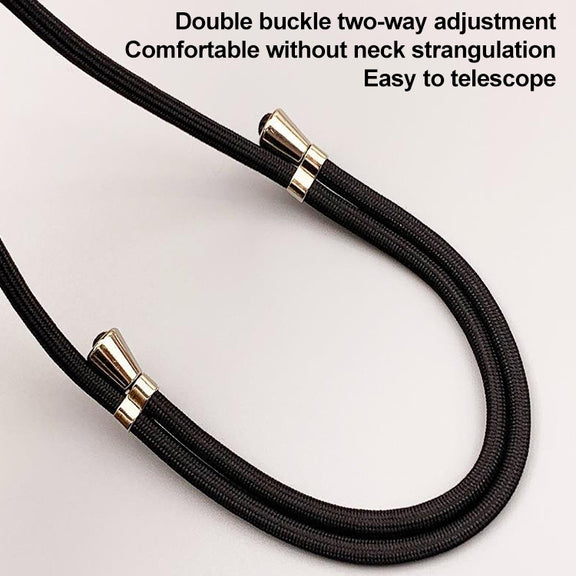 Universal Adjustable Crossbody Phone Lanyard(Black)