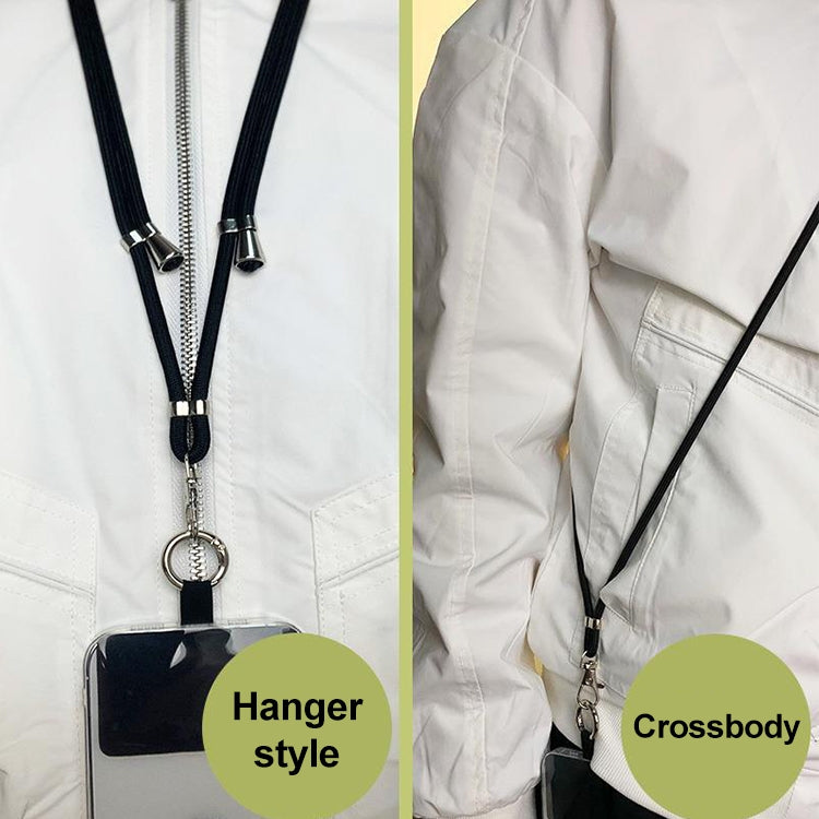 Universal Adjustable Crossbody Phone Lanyard(Black)