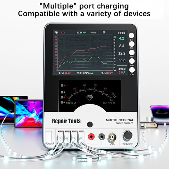 TBK 217 150W 30V 5A Curved DC Regulated Power Supply, US Plug