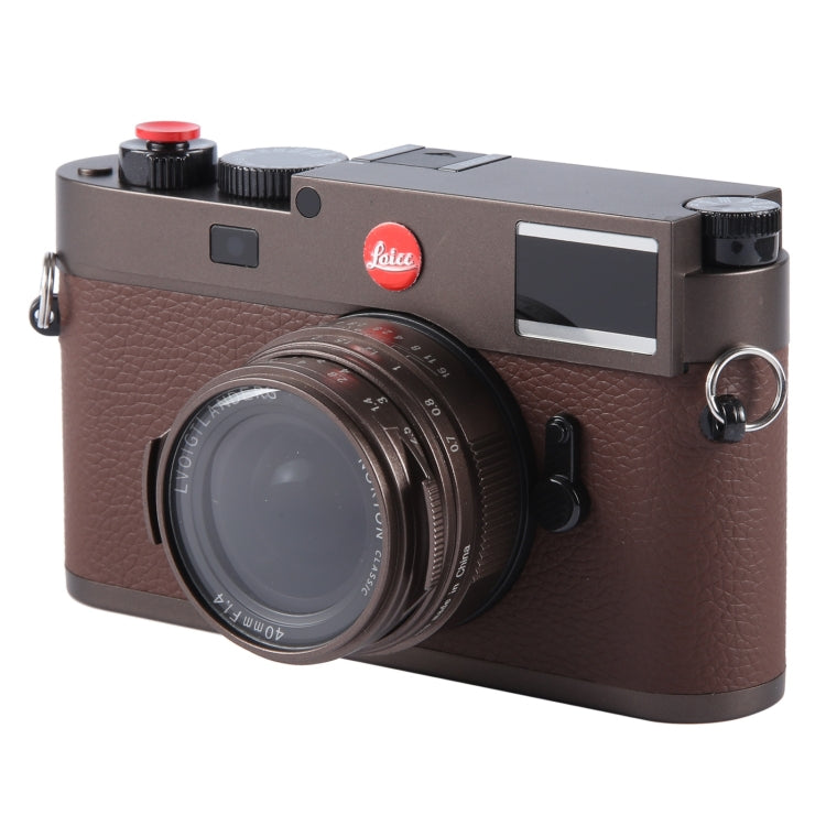 For Leica M11 Non-Working Fake Dummy Camera Model Photo Studio Props(Coffee)