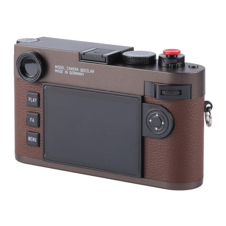 For Leica M11 Non-Working Fake Dummy Camera Model Photo Studio Props(Coffee)