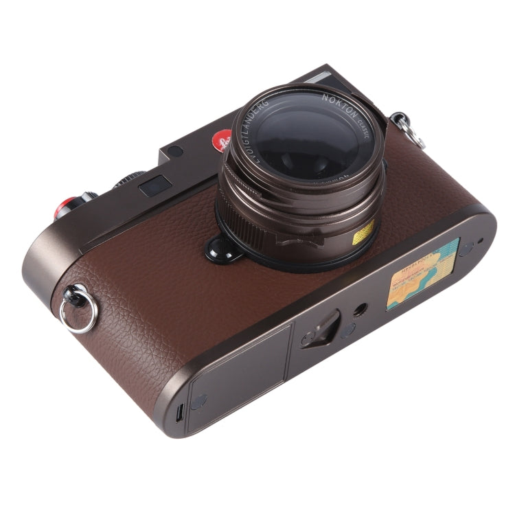 For Leica M11 Non-Working Fake Dummy Camera Model Photo Studio Props(Coffee)