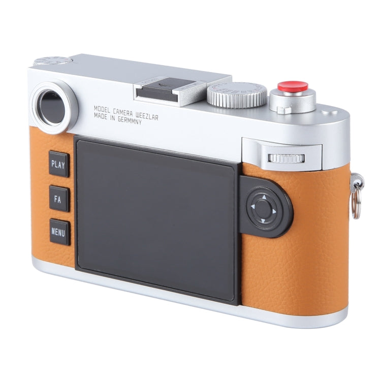 For Leica M11 Non-Working Fake Dummy Camera Model Photo Studio Props(Silver Brown)