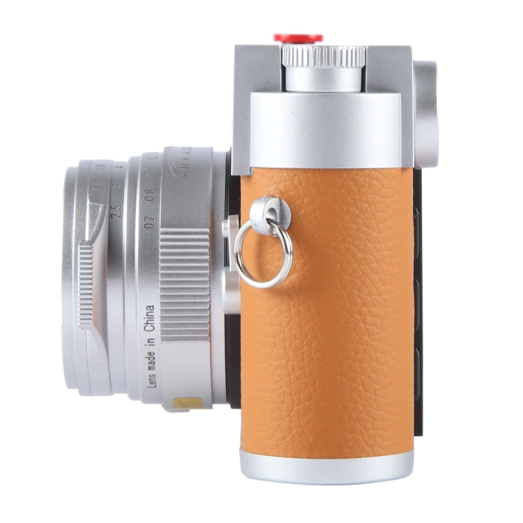 For Leica M11 Non-Working Fake Dummy Camera Model Photo Studio Props(Silver Brown)