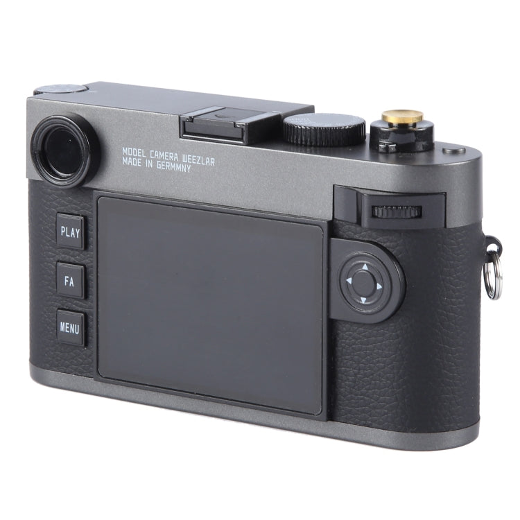 For Leica M11 Non-Working Fake Dummy Camera Model Photo Studio Props(Grey Black)