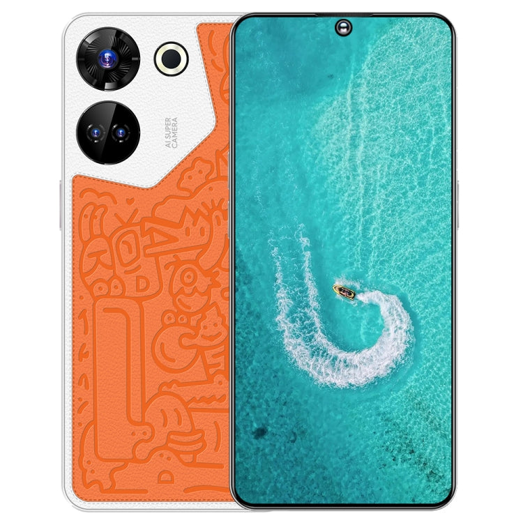C20 Art Edition, 3GB+32GB, 6.53 inch Face Identification Android 8.1 MTK6753 Octa Core , Network: 4G, Dual SIM(Orange)