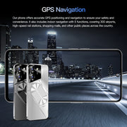 Povo5pro / PU31, 3GB+32GB, 6.53 inch Face Identification Android 8.1 MTK6753 Octa Core, Network: 4G, AI GPT4, Dual SIM(Silver)