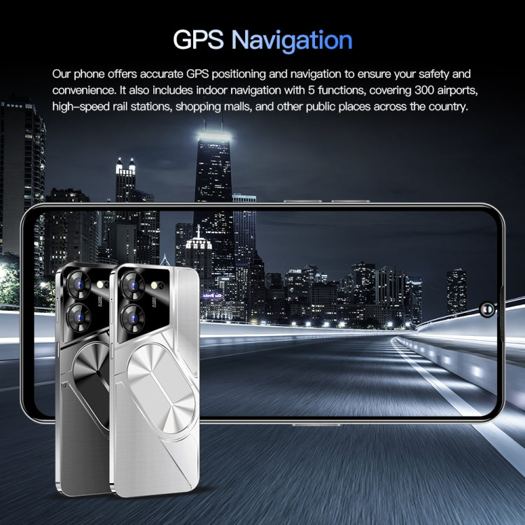 Povo5pro / PU31, 3GB+32GB, 6.53 inch Face Identification Android 8.1 MTK6753 Octa Core, Network: 4G, AI GPT4, Dual SIM(Black)