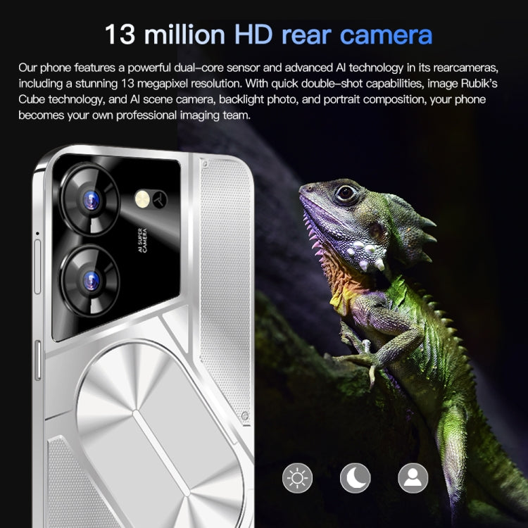 Povo5pro / PU31, 3GB+32GB, 6.53 inch Face Identification Android 8.1 MTK6753 Octa Core, Network: 4G, AI GPT4, Dual SIM(Black)