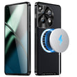 For OnePlus 12 MagSafe Magnetic Frosted Metal Phone Case(Black) - OnePlus Cases by PMC TechLife | Online Shopping South Africa | PMC TechLife