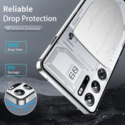 For ZTE nubia Red Magic 9 Pro Metal Cooling Phone Case(Silver)