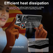 For ZTE nubia Z60 Ultra Metal Cooling Phone Case(Black)