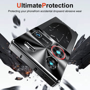 For ZTE nubia Z60 Ultra Leading Metal Cooling Phone Case(Black)