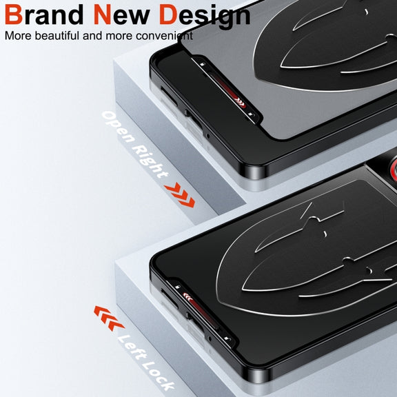For ZTE nubia Z60 Ultra Leading Metal Cooling Phone Case(Black)