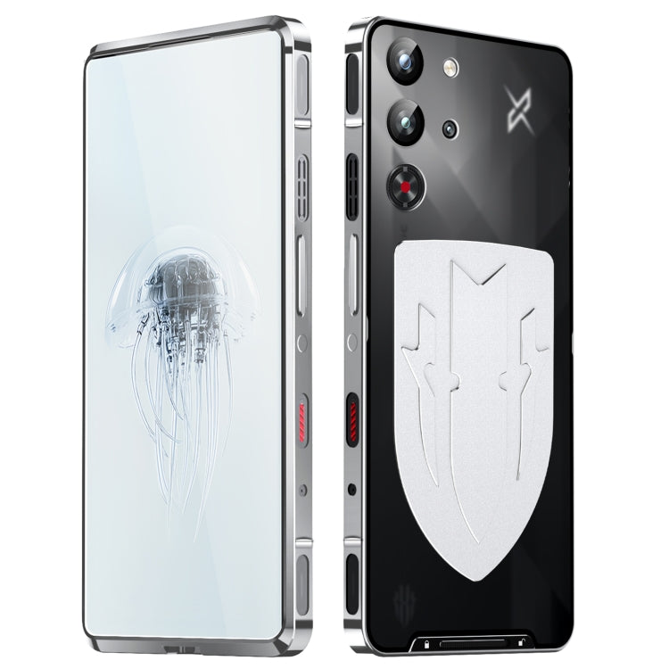 For ZTE nubia Red Magic 10 Pro / 10 Pro+ Metal Cooling Phone Case(Silver)