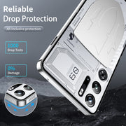 For ZTE nubia Red Magic 10 Pro / 10 Pro+ Metal Cooling Phone Case(Silver)