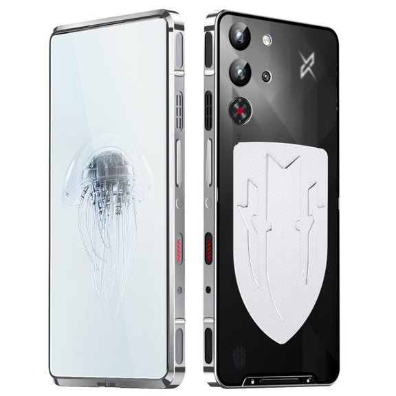 For ZTE nubia Red Magic 10 Pro / 10 Pro+ Metal Cooling Phone Case(Silver)