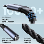 JOYROOM SY-C01 USB-C/Type-C to 3.5mm Audio Adapter Cable(Black)