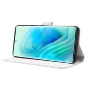 For itel S23+ S681LN Diamond Texture Leather Phone Case(White)