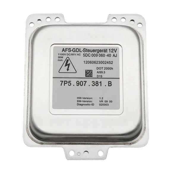 For Porsche Cayenne 92A 2010-2013 Car AFS Ballast 7P5907381B(Silver)