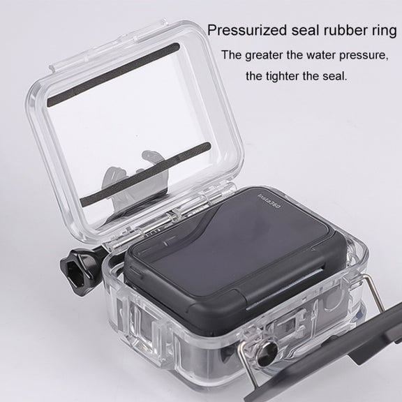 For Insta360 Ace Pro 60m Underwater Water-resistant Housing Case